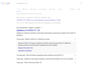 Adding Structured Data to COVID-19 Announcements on Drupal 8 2