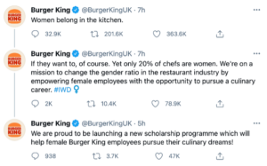 Burger King Missed the Mark on International Women’s Day
